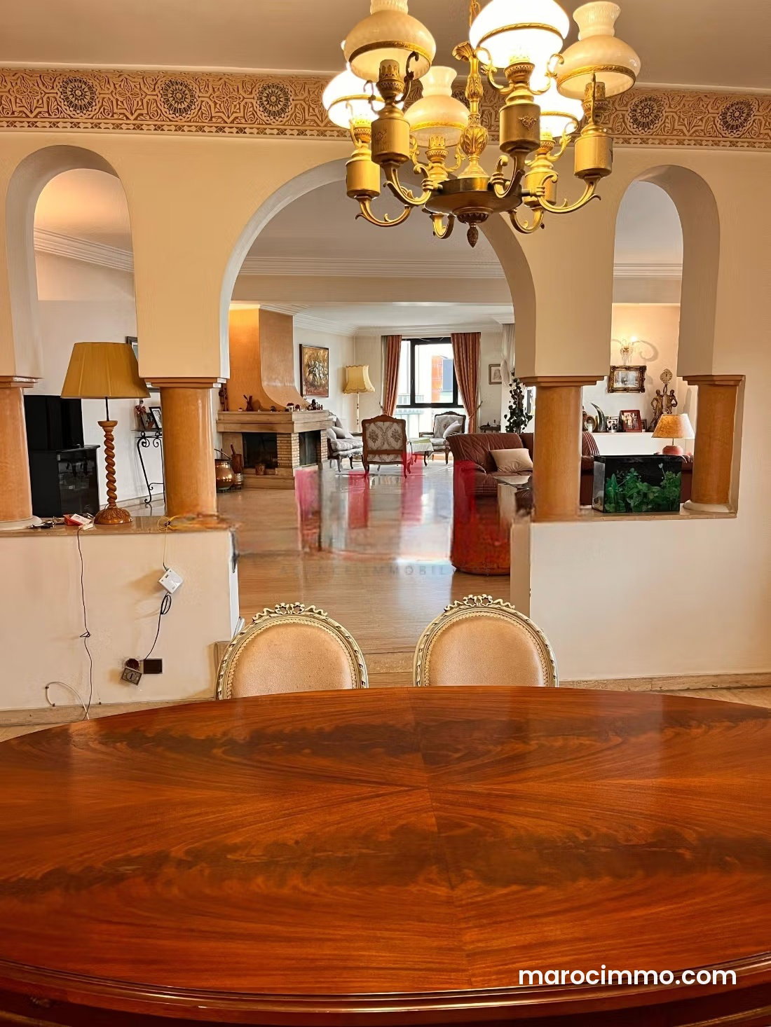 340 sqm Apartment, 5 Bedrooms, Racine, Casablanca for Rent — Casablanca