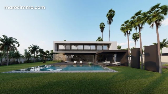 Luxury House for Sale on Route de l'Ourika. 6 Comfortable Rooms. Concierge Service, Air Conditioning — 2