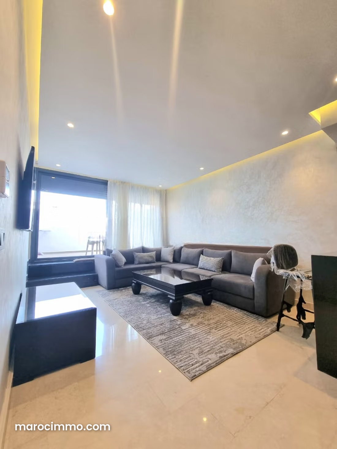 Furnished 60 sqm Studio with Terrace, Les Princesses, Casablanca — Casablanca