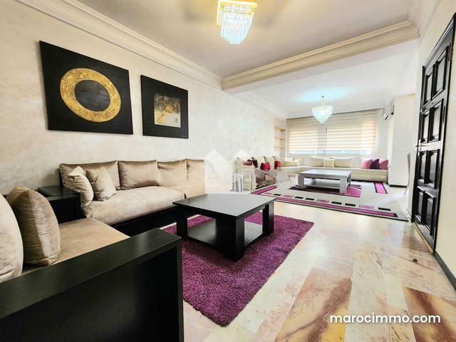 Appartement à Louer de 164.0 m² à Casablanca, Racine — الدار البيضاء