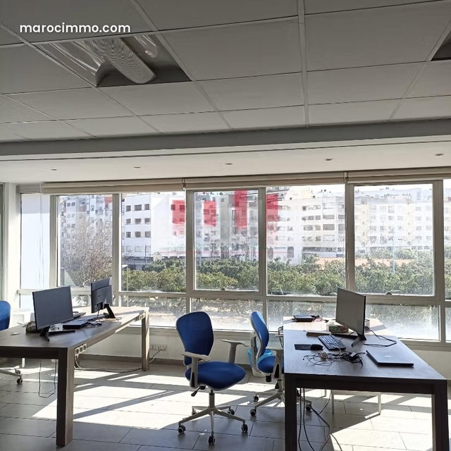 Office space of 256 m² for rent on Bld Mly Youssef, sea view — 4