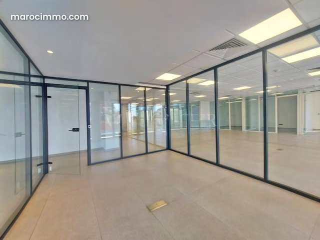 Location bureau haut standing 320m2 Quartier Oasis, Casablanca — 5