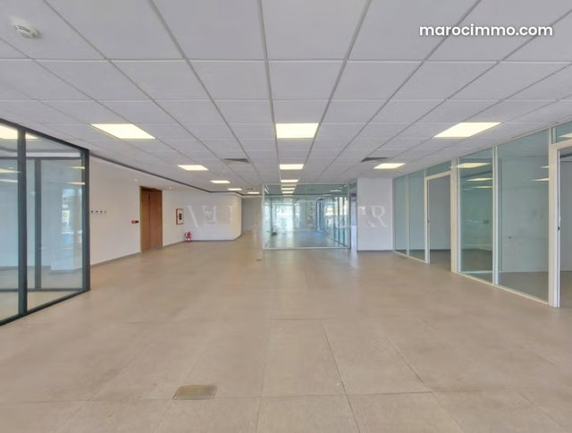 Location bureau haut standing 320m2 Quartier Oasis, Casablanca — 3