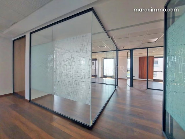 Location bureau aménagé 253m2 Casa Anfa, Casablanca — 3