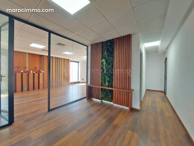 Location bureau aménagé 122m2 Casa Anfa, Casablanca — 3