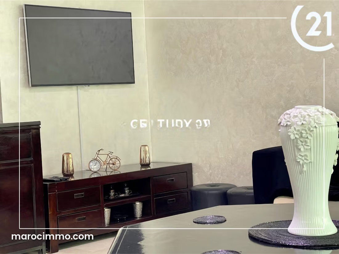 Furnished 130 sqm Apartment, 3 Bedrooms, Tangier City Centre — Tangier