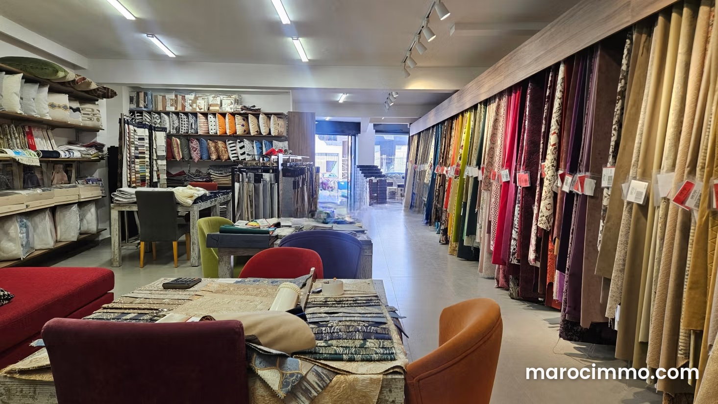 123 sqm Commercial Space with Mezzanine, Maârif Extension, Casablanca — Casablanca