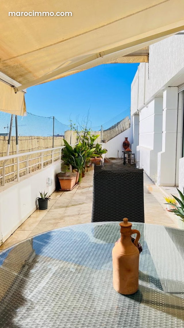 Appartement semi meublé en location avec terrasse — 2