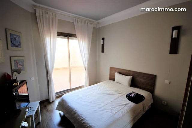 Maarif ext bel appart 2 ch neuf terrasse — 4