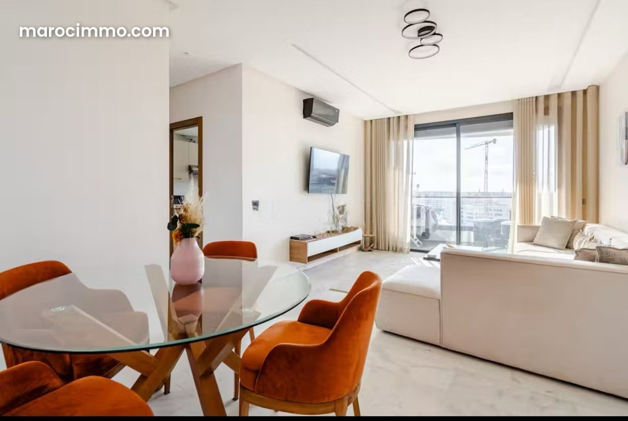 Furnished 2-Bedroom Apartment, Casablanca Finance City — Casablanca