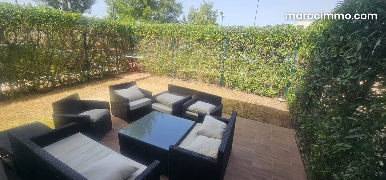 Maison meublée avec piscine à louer à Dar Bouazza — Dar Bouazza