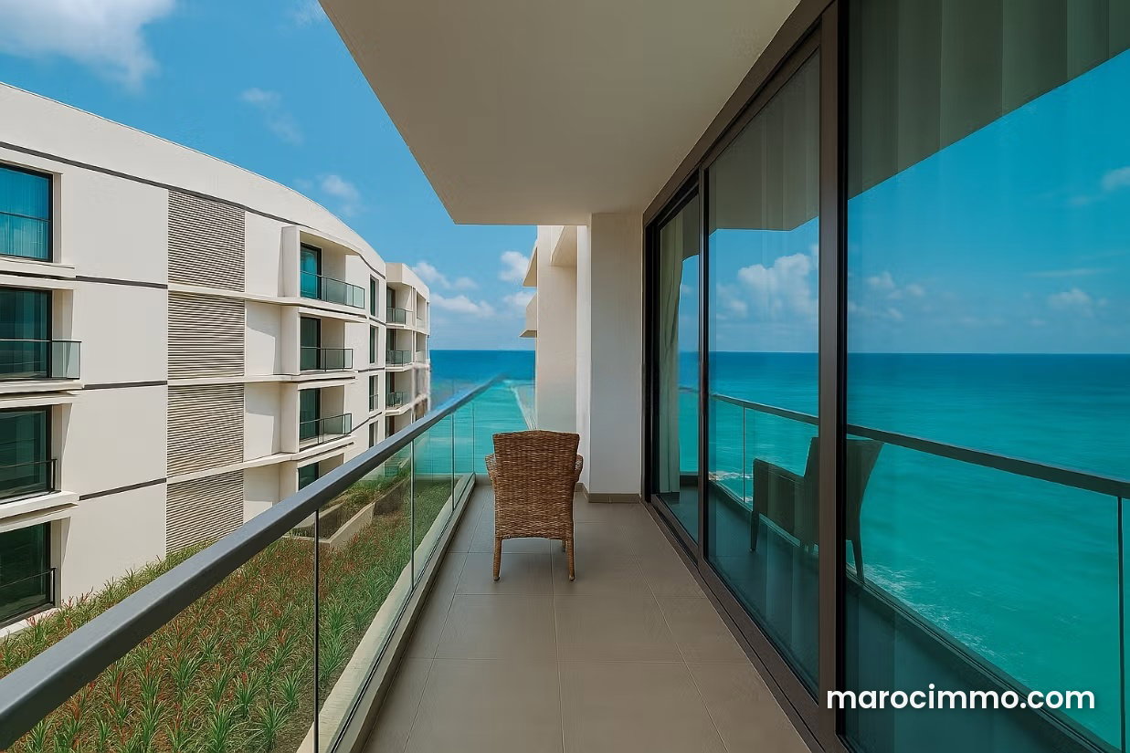 Furnished 127 m² Apartment with Sea Views, Anfa, Casablanca — Casablanca