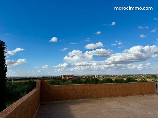 Ferme avec Villa Plain Pied à Vendre à Ghmat – Route de L’Ourika Milkiya — 2