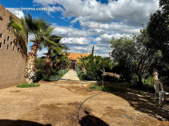 Ferme avec Villa Plain Pied à Vendre à Ghmat – Route de L’Ourika Milkiya — 4
