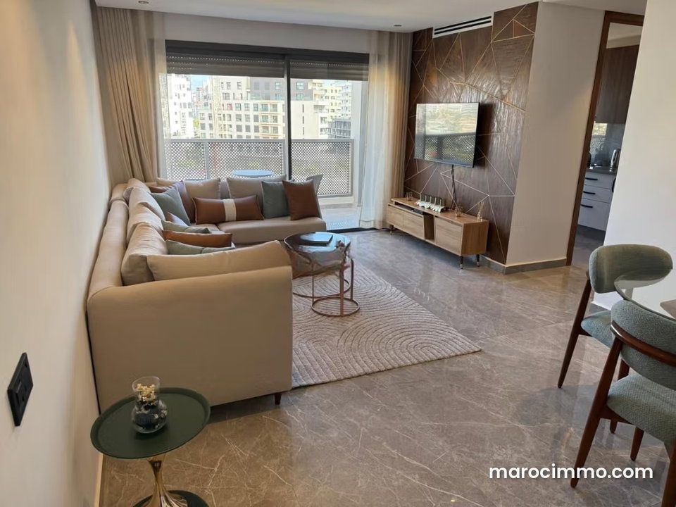 À Louer – Superbe Appartement Meublé à Casa Finance City