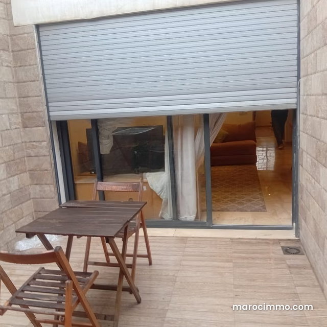 Studio meublé location oisis terrasse — 4