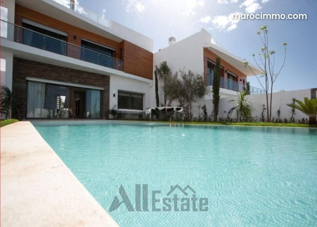 Villa jumelle vide à louer à Ain Diab, Casablanca — 5