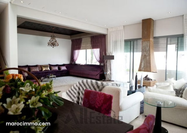 Villa jumelle vide à louer à Ain Diab, Casablanca — 2