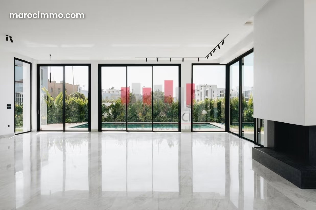 Villa neuve 6 suites avec piscine et vue mer, Aïn Diab, Casablanca — Casablanca