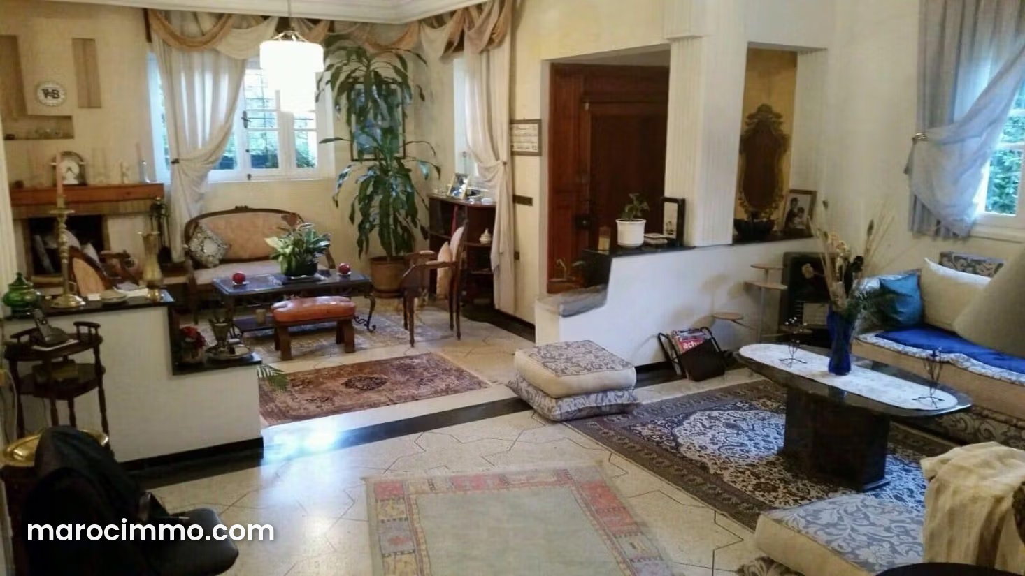 334 m² Villa with 4 Bedrooms and Garden, Guich Oudaya, Rabat — Rabat