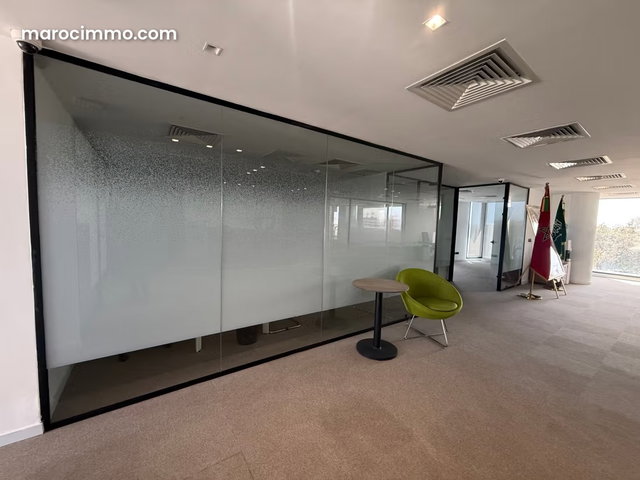 Plateau de bureau exclusif 322 m² Route El Jadida — 3