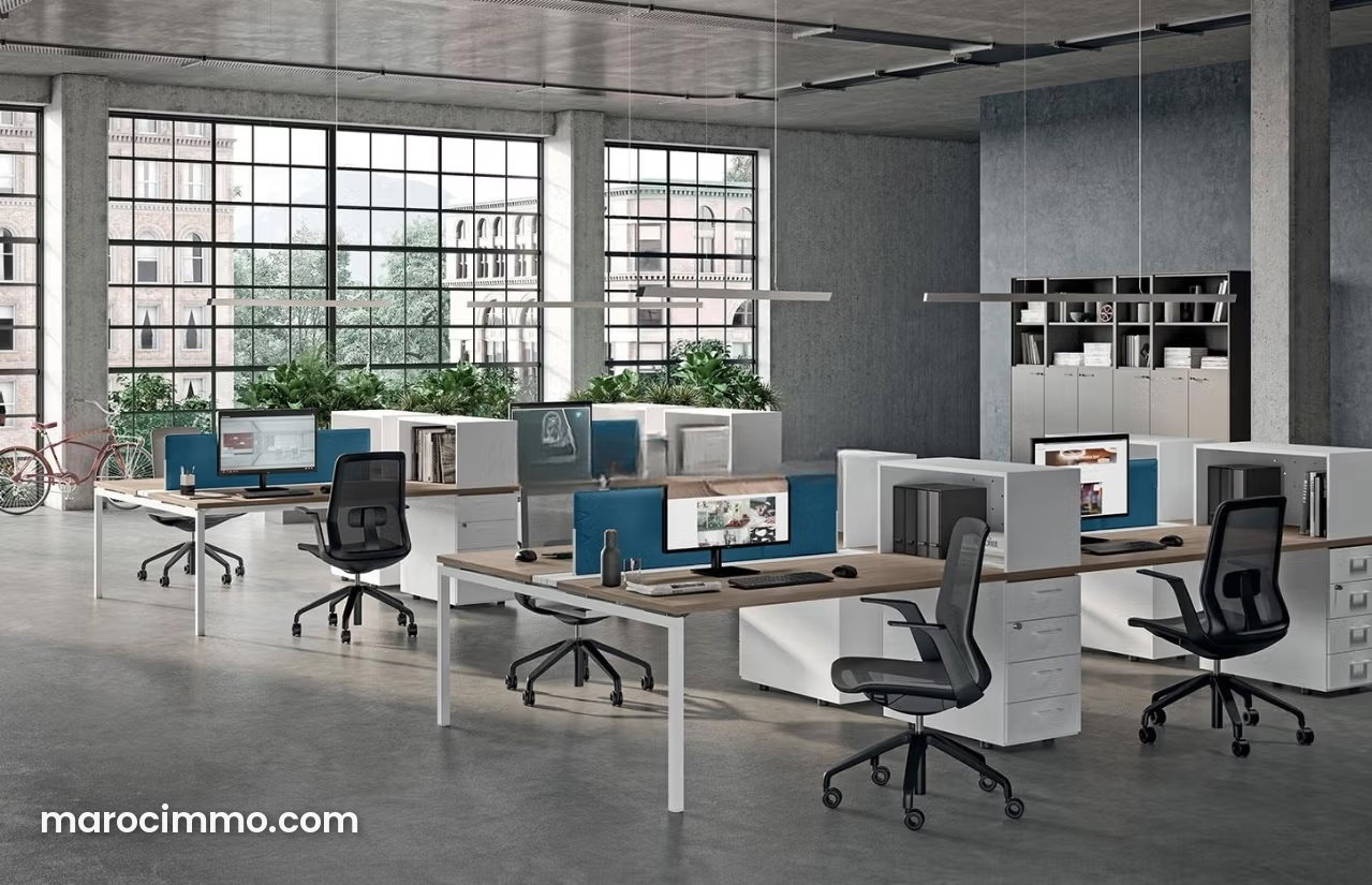 Bureau 300 m² avec terrasse, Maârif Extension, Casablanca — Casablanca