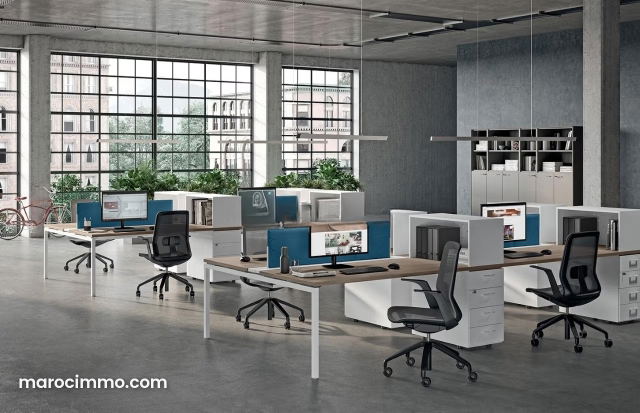 Plateau bureau 400 m² Maarif Extension — Casablanca