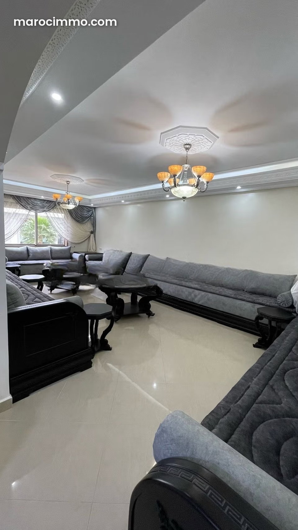 Somptueux Appartement de 3 chambres en vente à Iberia Tanger
