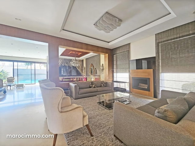 Vente magnifique villa 610m2 Résidence sécurisé Californie, Casablanca — 5