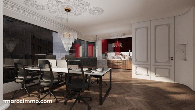 Somptueux bureau équipé meublé de 117m2 à la location CFC — 3