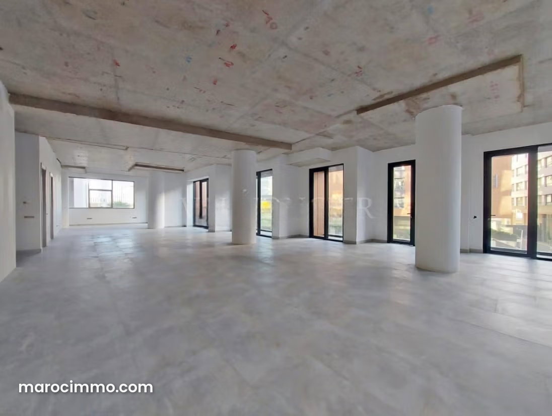 175 sqm office for lease, Sidi Maarouf, Casablanca — Casablanca