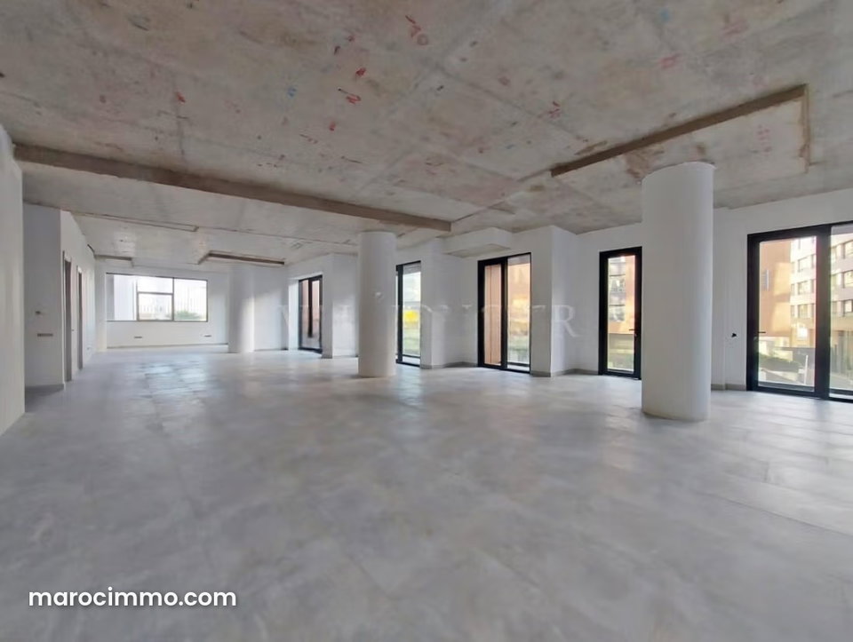 Location plateau bureau 175m2 Sidi Maarouf, Casablanca
