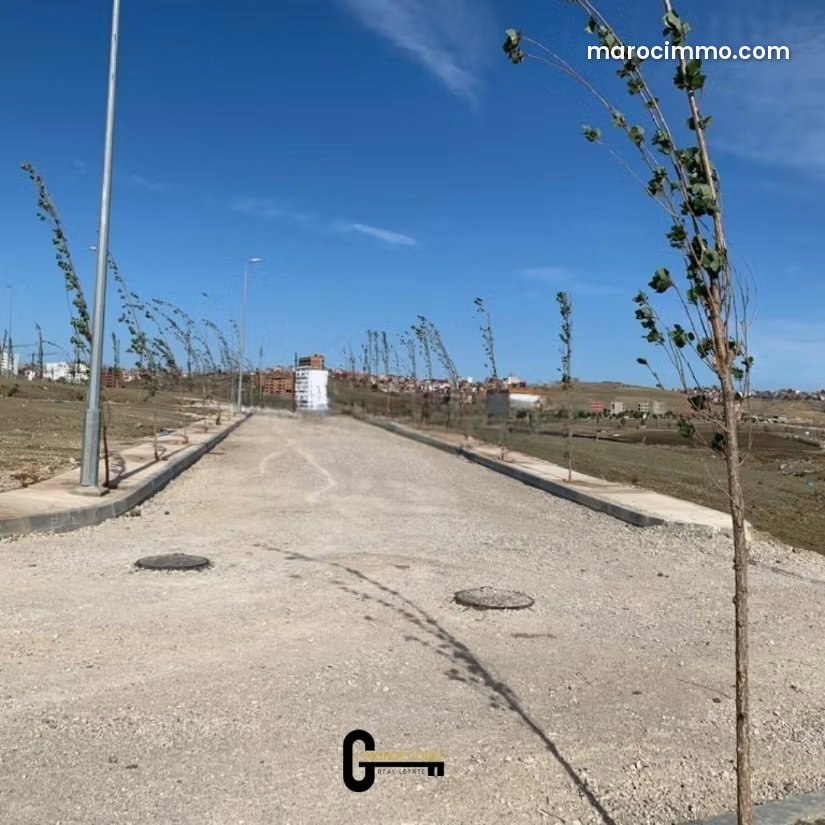 122 m² Plot of Land in Aharrarine, Tangier, in a New Development — Tangier