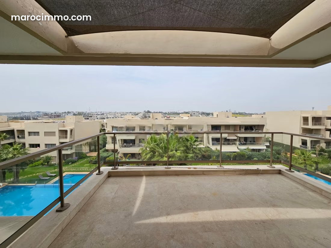 162 m² Apartment with Terrace in Ville Verte, Bouskoura — Bouskoura