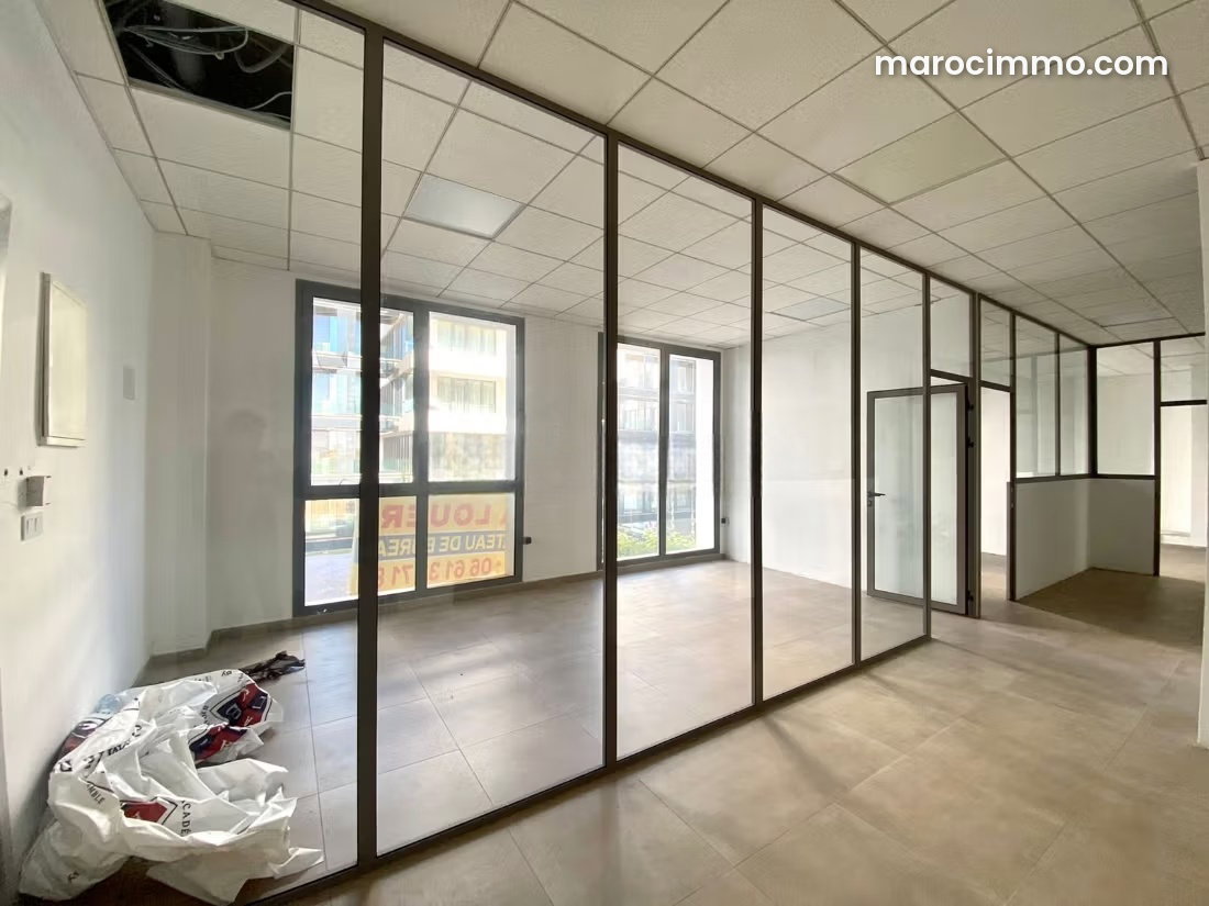 Bright Office for Rent in Sidi Maarouf, Casablanca – 117 sqm — Casablanca