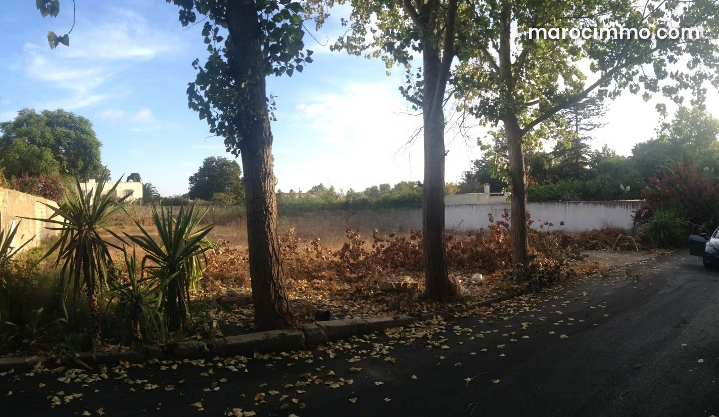 1,750 m² Plot in Souissi, Rabat, Diplomatic District — Rabat