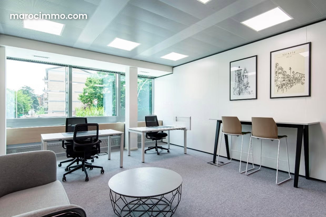Office for rent in Casablanca, Al Qods district — Casablanca
