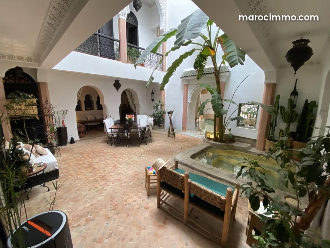 Maison d'hôtes 9 chambres, vue Atlas, Riad Zitoun Marrakech — Marrakech