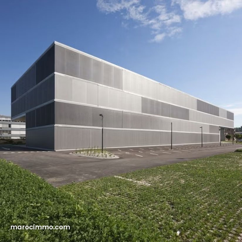 5,000 m² Commercial Premises for Lease, Nouaceur, 4 Levels — Nouaceur