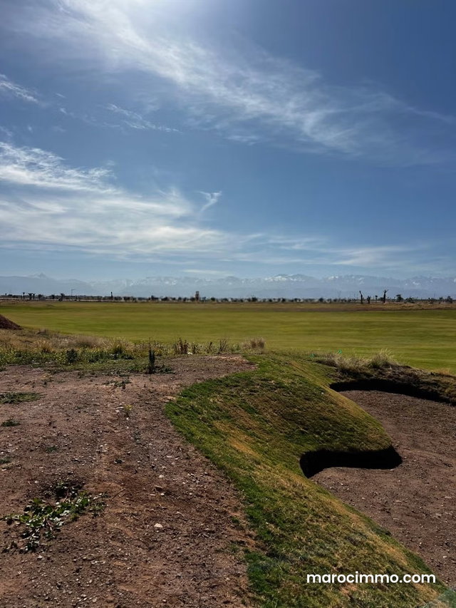 Terrain en vente 2eme ligne de golf 680m Vue Atlas — 4