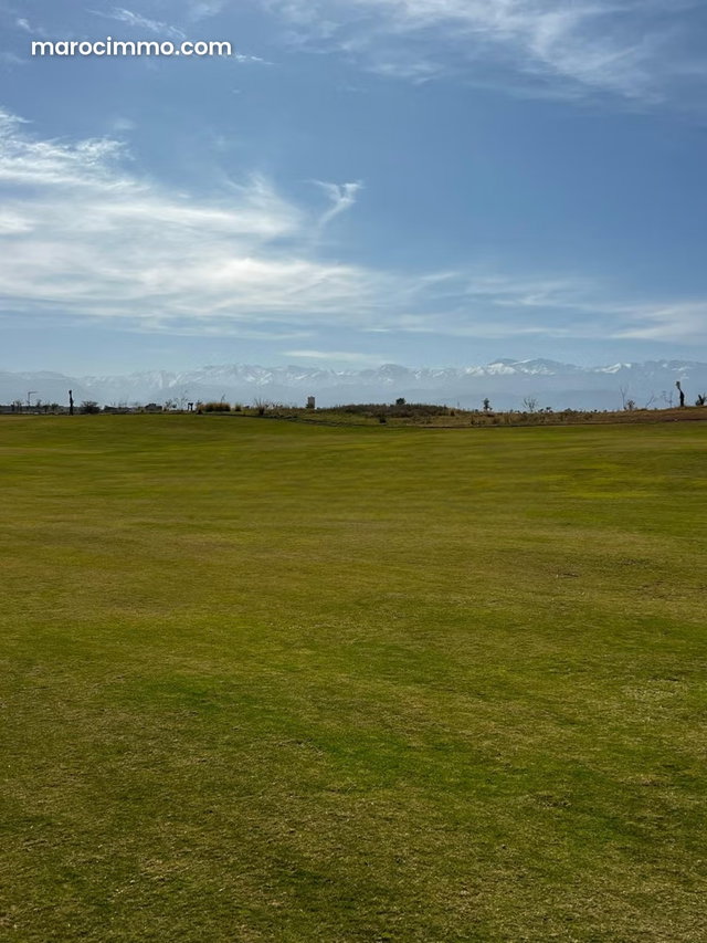 Terrain en vente 2eme ligne de golf 680m Vue Atlas — 5