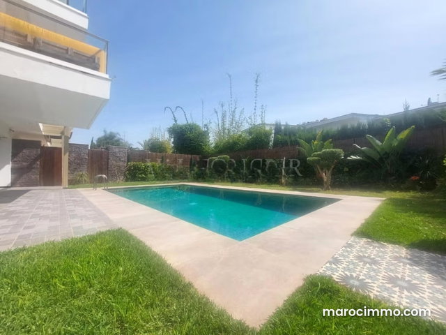 Magnifique Appartement rez de jardin à vendre à La Palmeraie – Bouskoura Ville Verte — 2