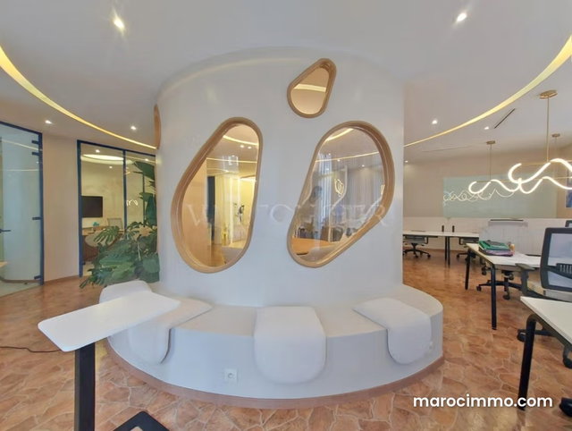 Furnished and equipped office space for rent in Sidi Maarouf, Casablanca — 4