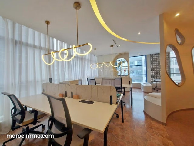 Furnished and equipped office space for rent in Sidi Maarouf, Casablanca — 5