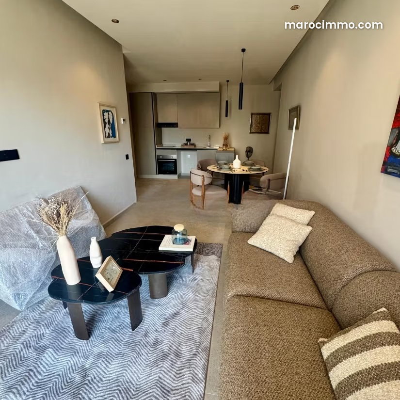 One-Bedroom Apartment with Terrace, Maârif Extension, Casablanca — Casablanca