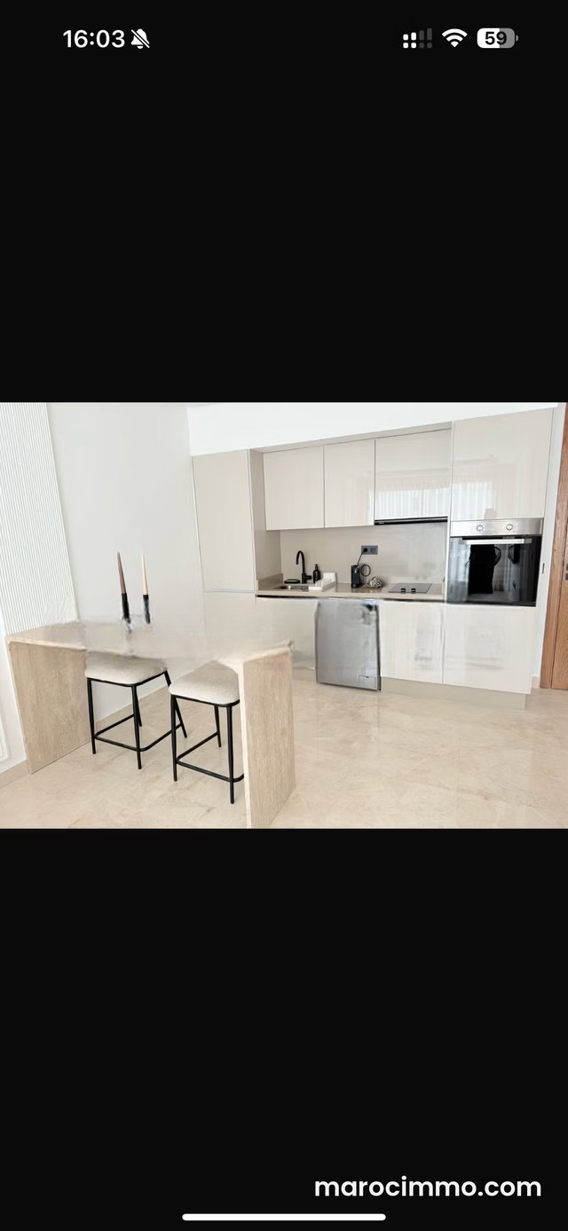 Studio neuf meublé a louer quartier des princesses — 2