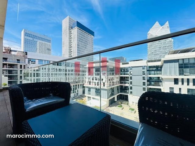 Bel appartement en location à Casablanca Finance City. 1 chambre. Ascenseur et stationnement — 5