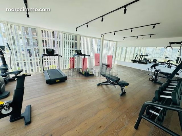 Bel appartement en location à Casablanca Finance City. 1 chambre. Ascenseur et stationnement — 3