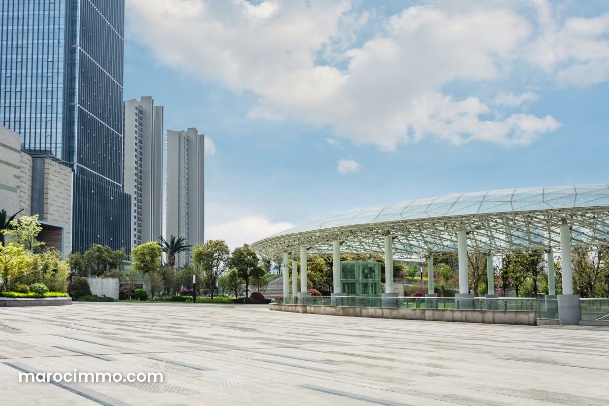 7,000 m² Plot in I5 Zone in Sidi Maarouf, Casablanca — Casablanca