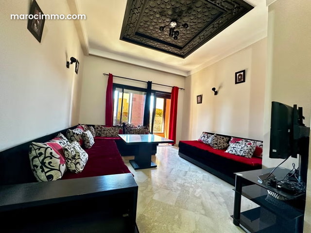 Appartement meublé à louer en longue durée – Route de Casablanca, Marrakech — 2